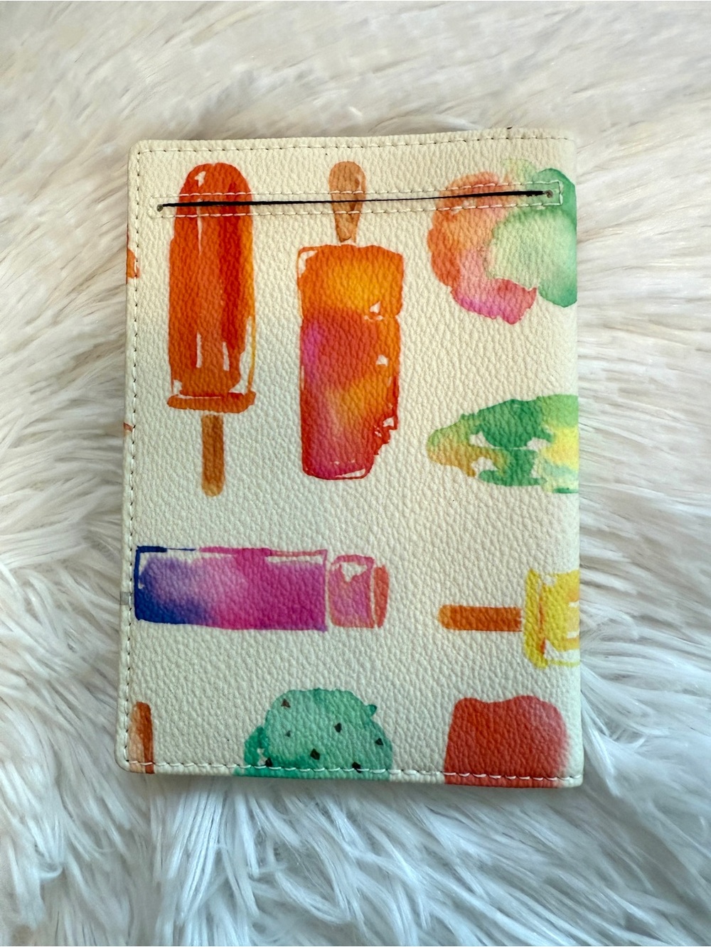 Kate Spade Ice Pop Popsicle and Ice Cream Passport Holder NWT - Picture 2 of 4
